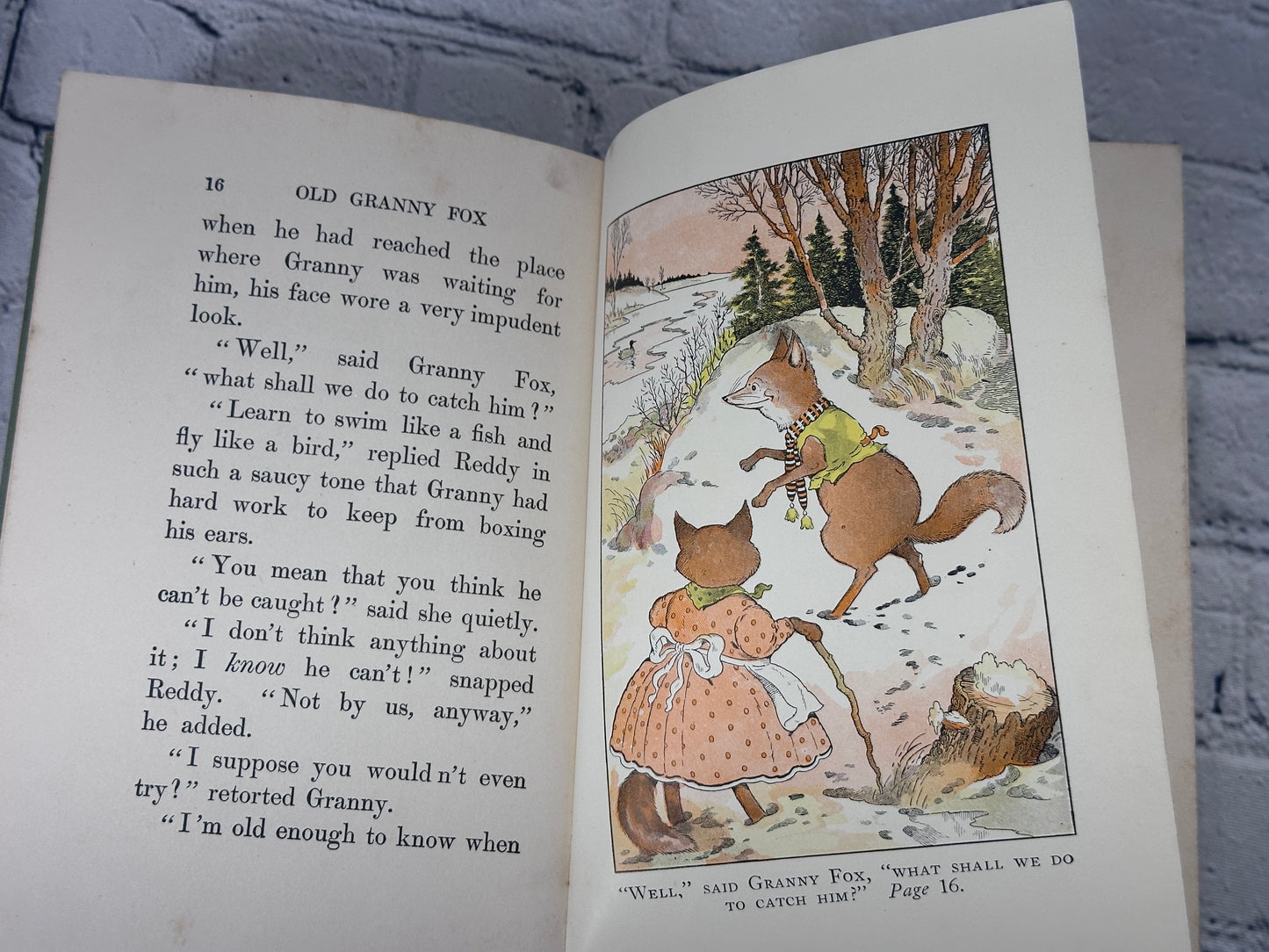 Old Granny Fox By Thornton Burgess [Green Meadow Series · 1st Edition · 1920]