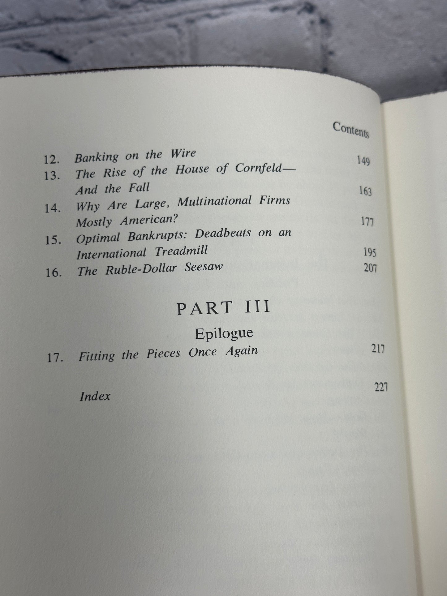 The International Money Game by Robert Z. Aliber [1973 · First Printing]