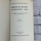 American States Anthology 1934 Vol I & II By Gerta Aison [2 Volume Set · 1935]