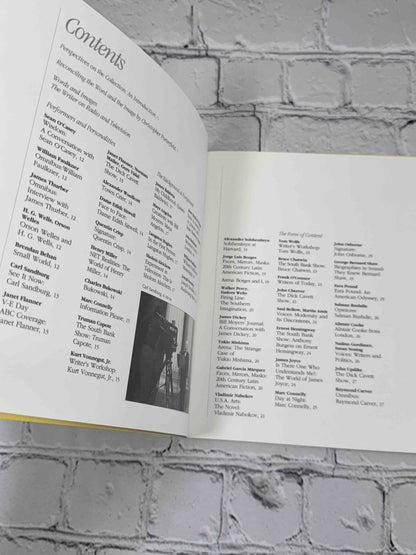 Words and Images: The Writer on Radio and Television by Christopher Porterfield, 1992 Museum of Television & Radio Paperback - contents