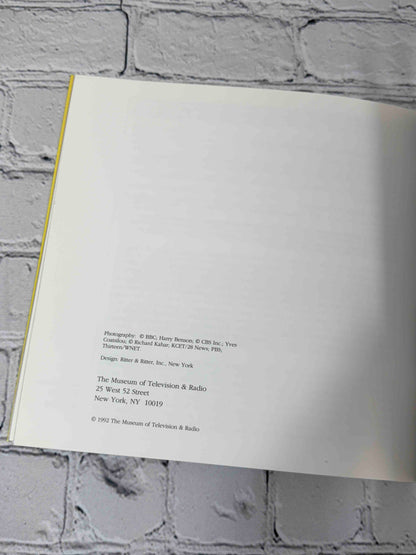 Words and Images: The Writer on Radio and Television by Christopher Porterfield, 1992 Museum of Television & Radio Paperback - copyright page