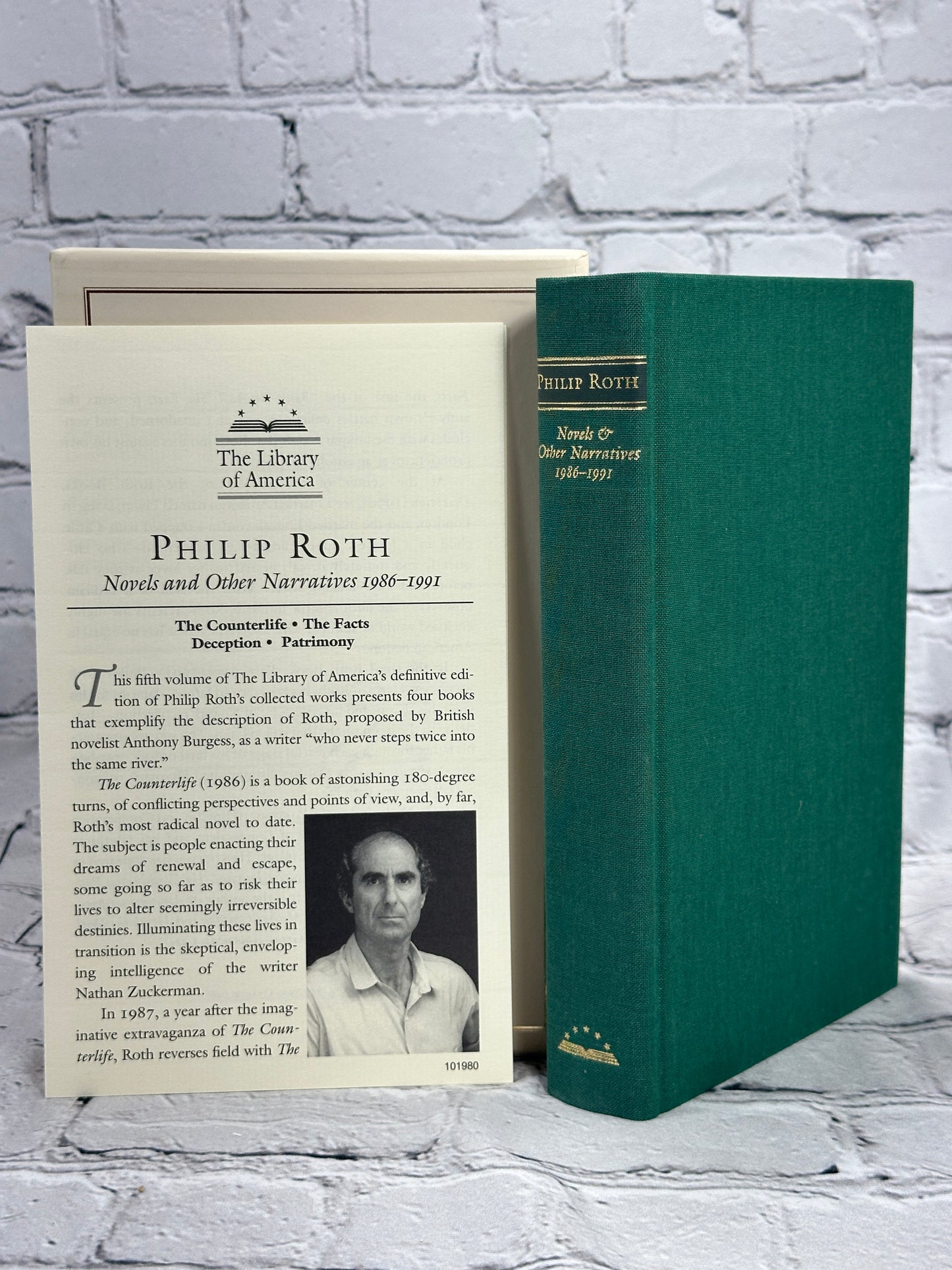 Philip Roth [4 Volume Set · The Library of America]