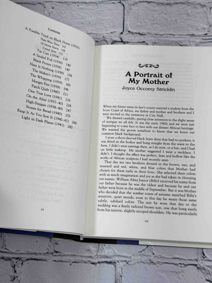 Frye Street & Environs: The Collected Works of Marita Bonner, 1987 Beacon Press Hardcover - contents continued and A Portrait of My Mother