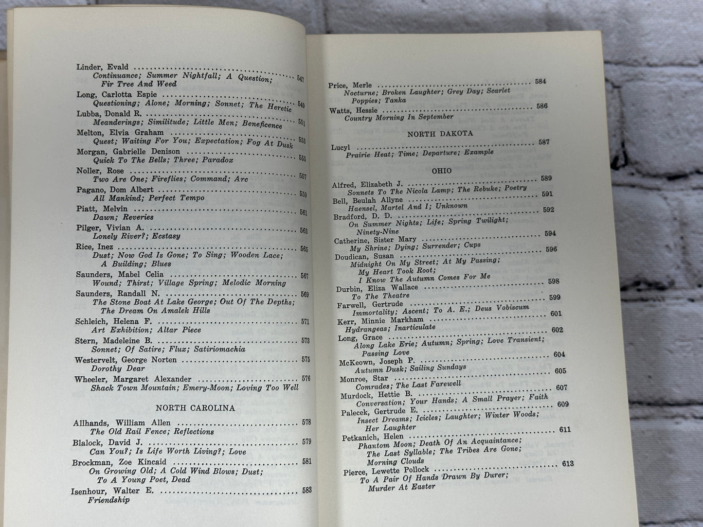 American States Anthology 1934 Vol I & II By Gerta Aison [2 Volume Set · 1935]