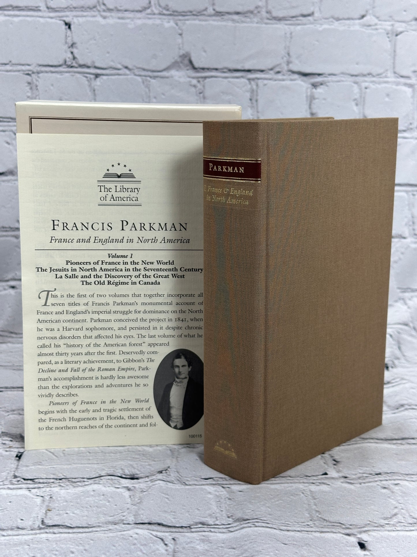 Francis Parkman [3 Volume Set · The Library of America]