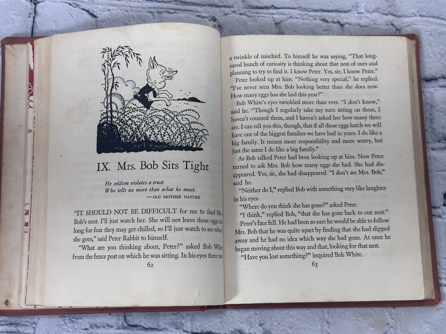 The Dear Old Briar-Patch By Thornton Burgess [1st Ed. · 1947]