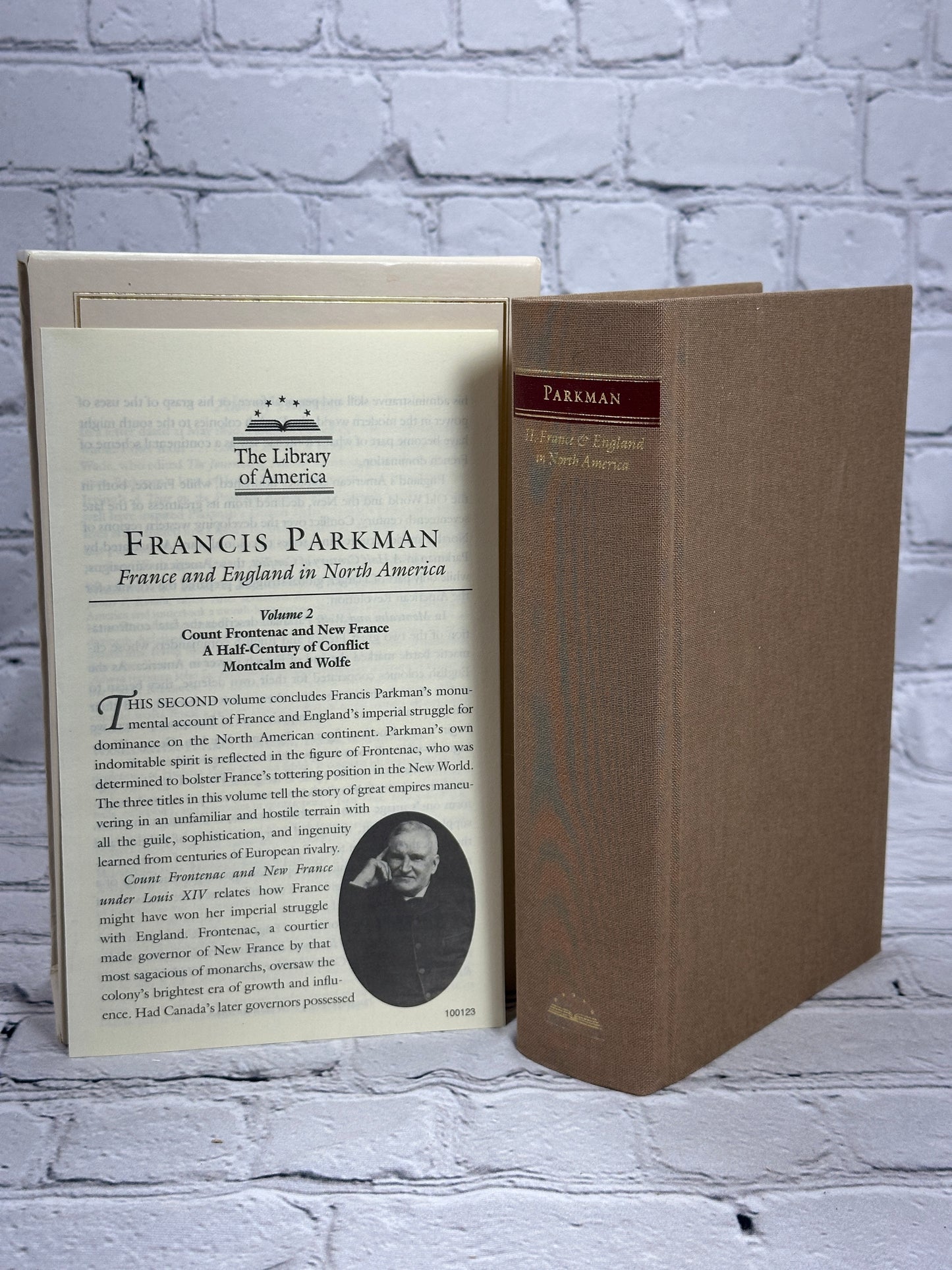 Francis Parkman [3 Volume Set · The Library of America]