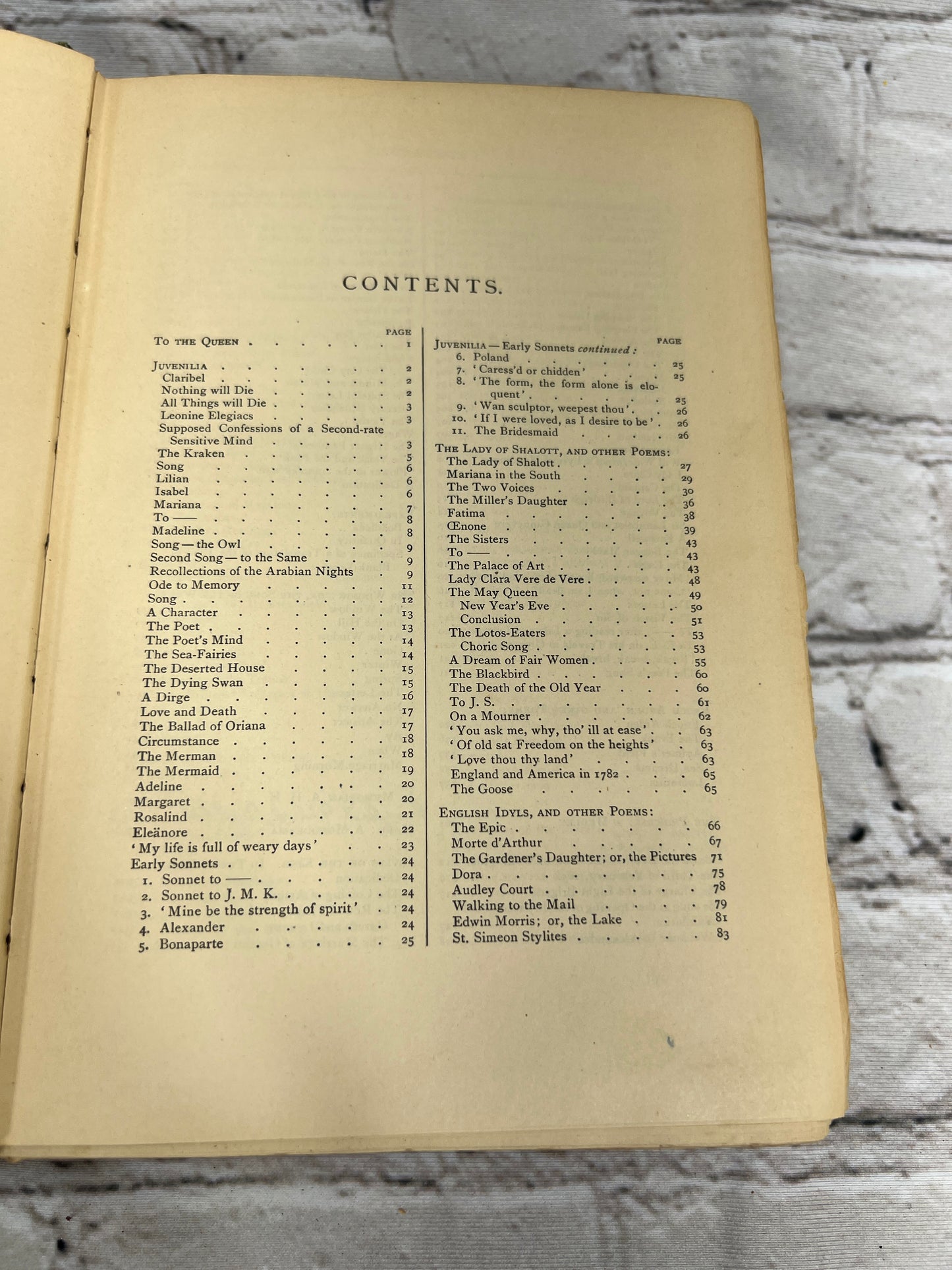 The Works of Alfred Lord Tennyson [1898 · Macmillan Company]