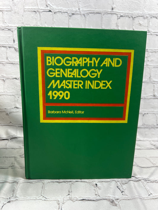 Biography and Genealogy Master Index (1986 - 1990)
