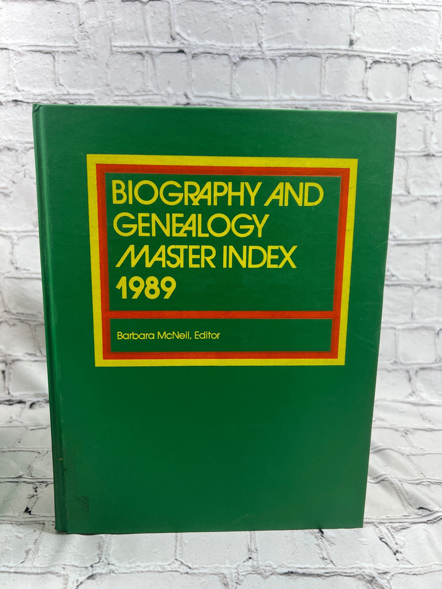 Biography and Genealogy Master Index (1986 - 1990)