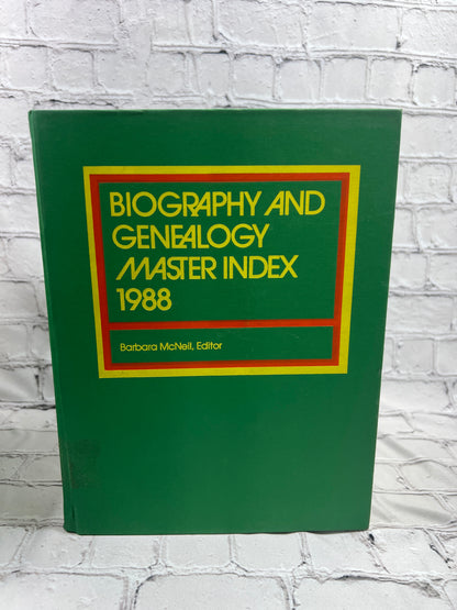 Biography and Genealogy Master Index (1986 - 1990)