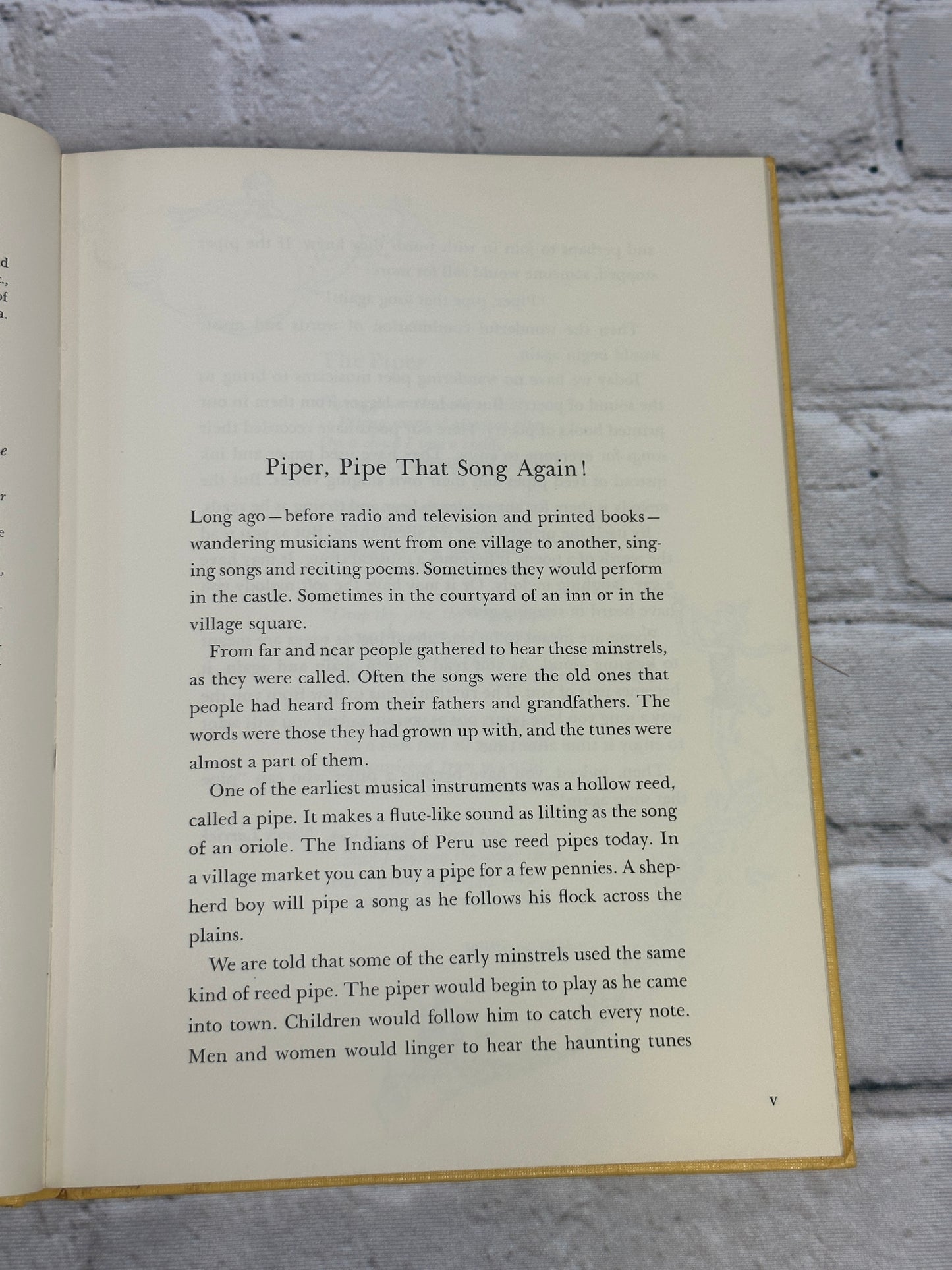 Piper, Pipe That Song Again by Nancy Larrick [1965]