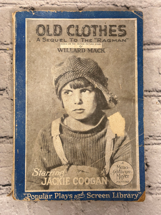 Old Clothes: A Sequel to the Ragman by Willard Mack [1925]