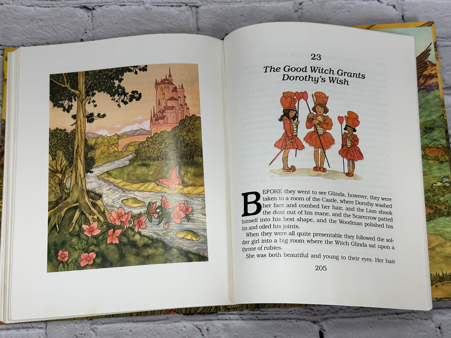 The Wizard of Oz by L. Frank Baum [1st Print · 1982 · Illustrated by M. Hague]