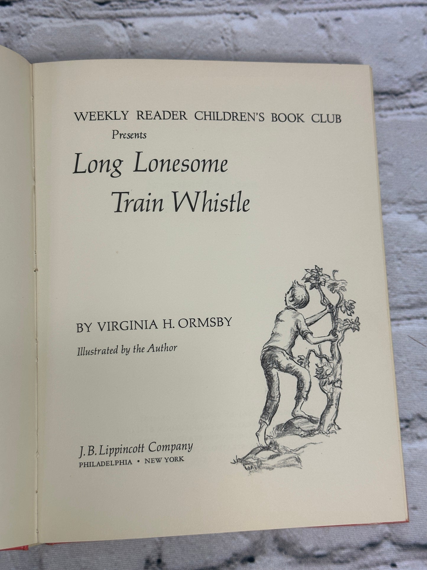 Long Lonesome Train Whistle by Virgina H. Ormsby [1961]