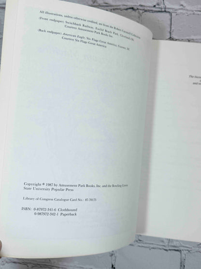 The Incredible Scream Machine: A History of the Roller Coaster by Robert Cartmell, 1987 Amusement Park Books Paperback - copyright page