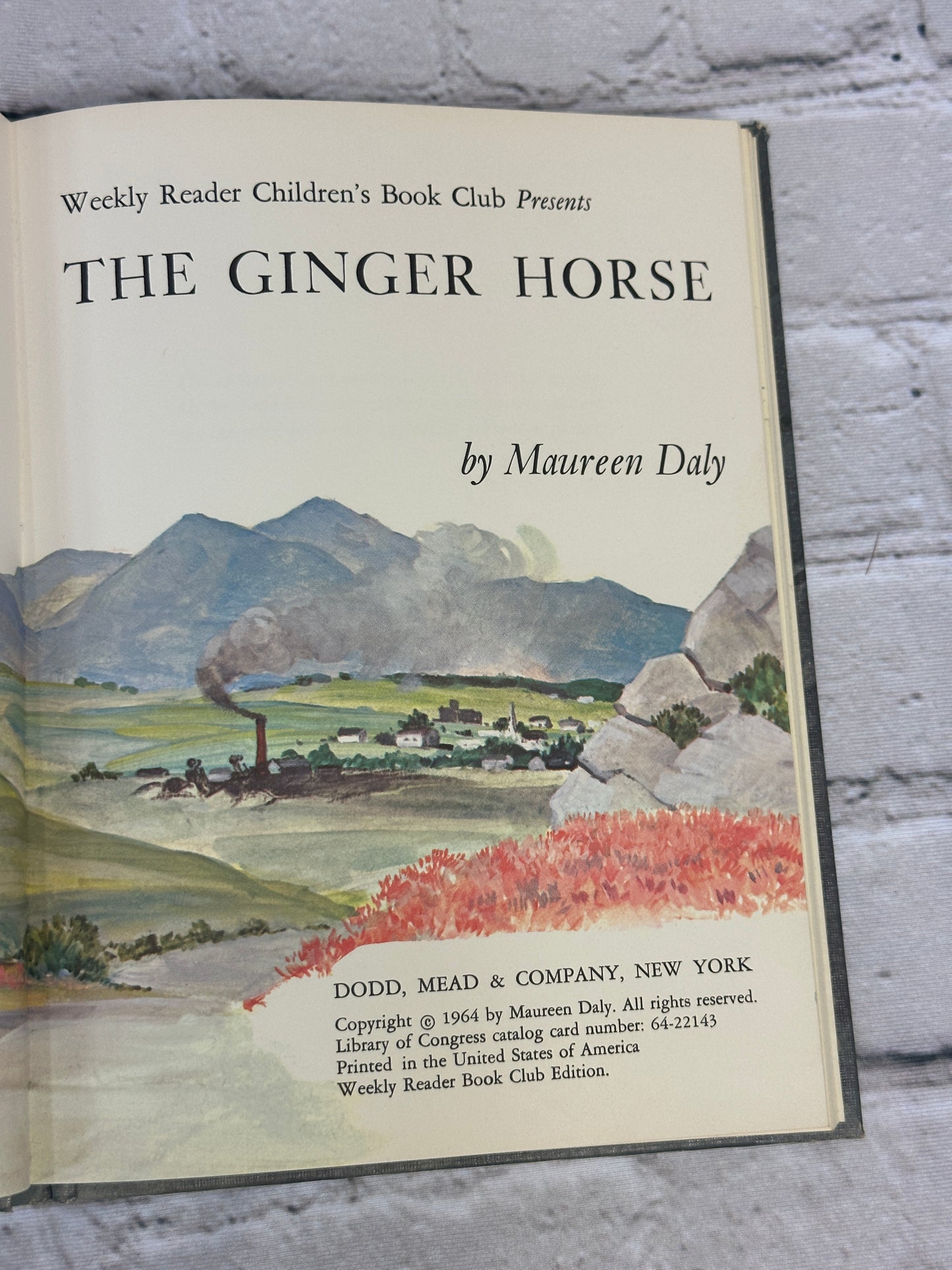 The Ginger Horse by Maureen Daly [1964]