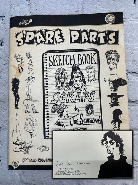 Spare Parts: Sketchbook Scraps by Joe Schenkman[1983 · Signed · Limited Edition]