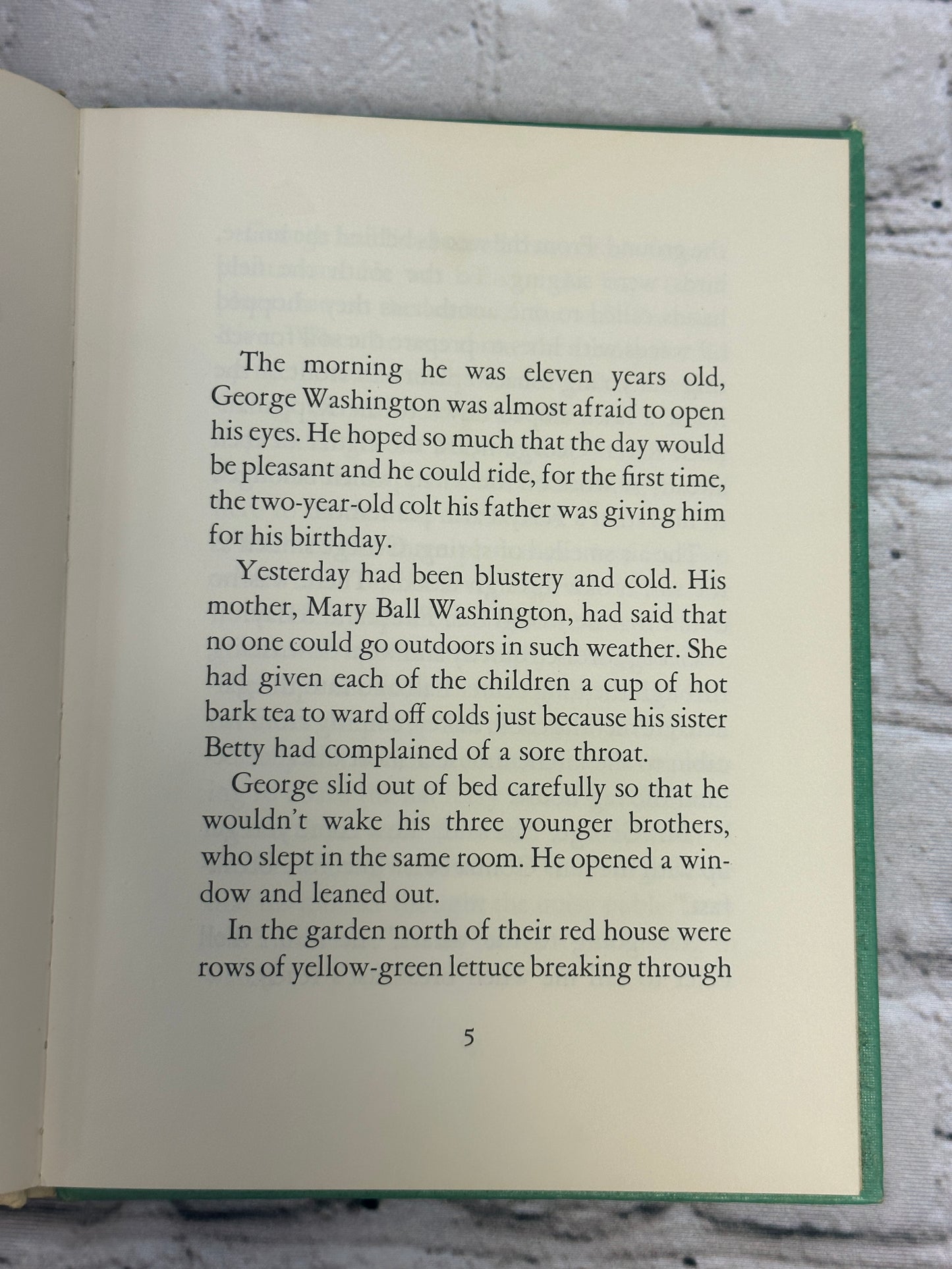 George Washington's Birthdays by Wilma Pitchford Hays [1963]