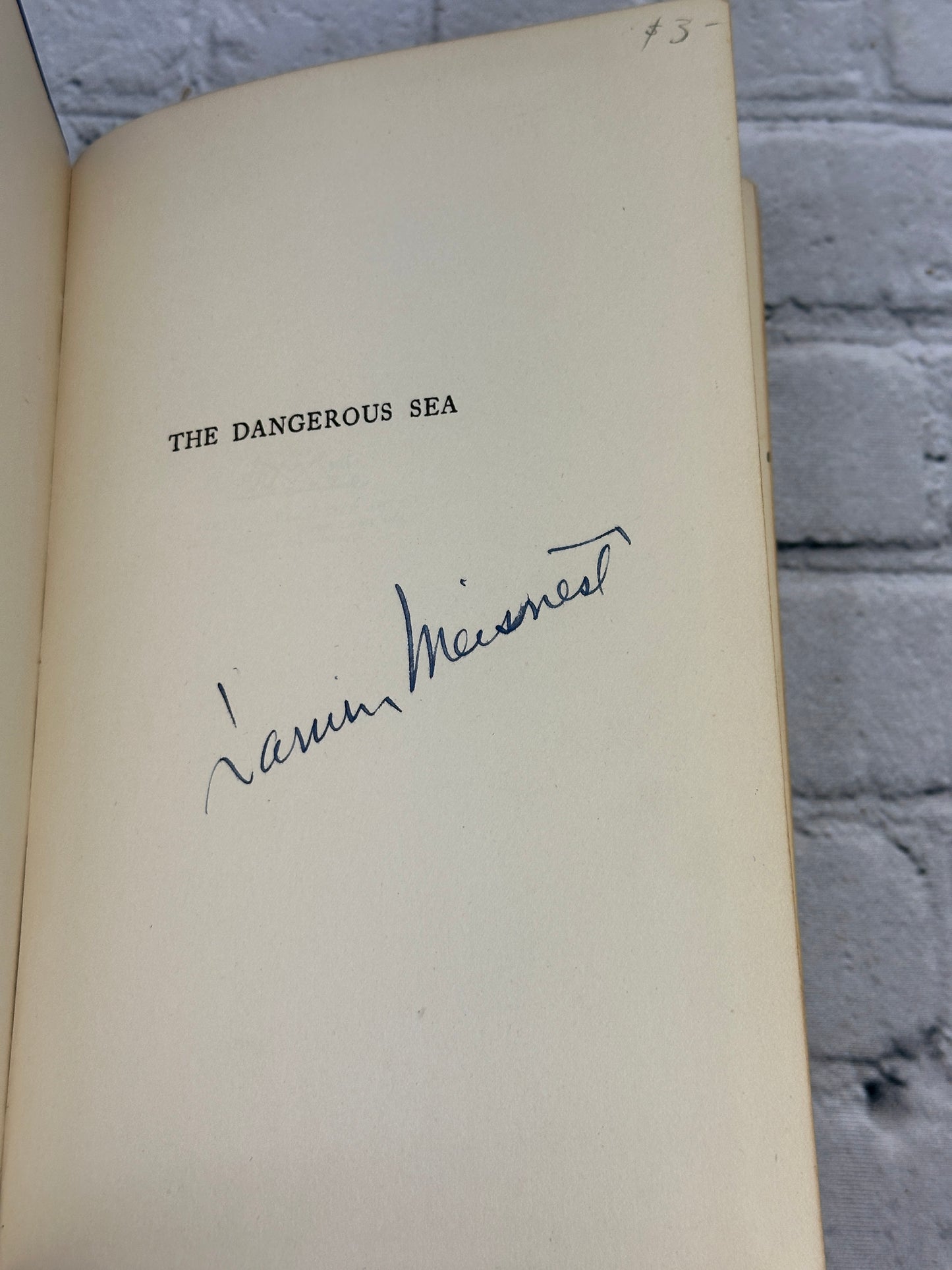 Dangerous Sea:The  Mediterranean & Its Future by George Slocombe [1937 · 1st Ed]