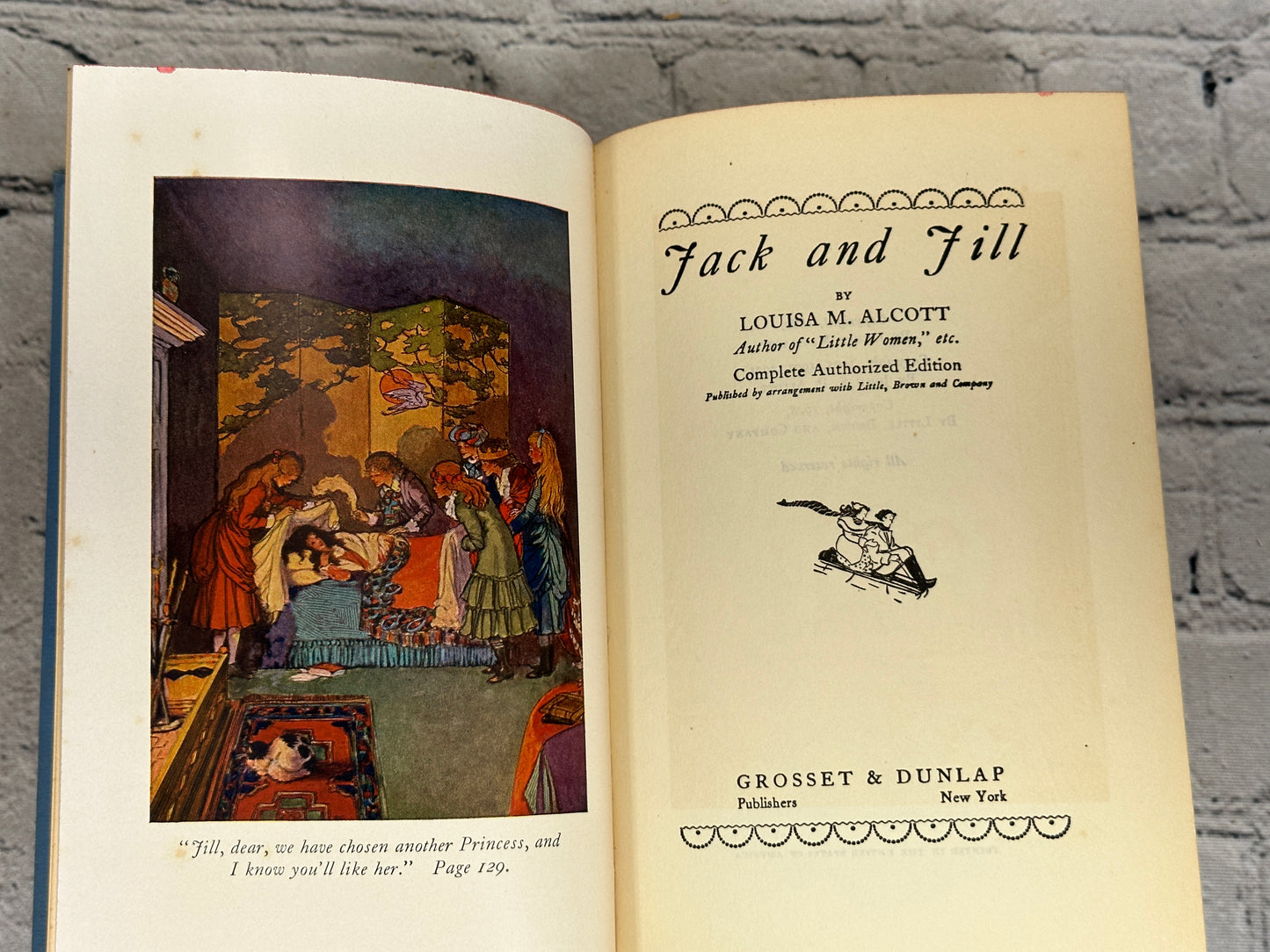 Jack and Jill by Louisa M. Alcott [1928 · Complete Authorized Edition]