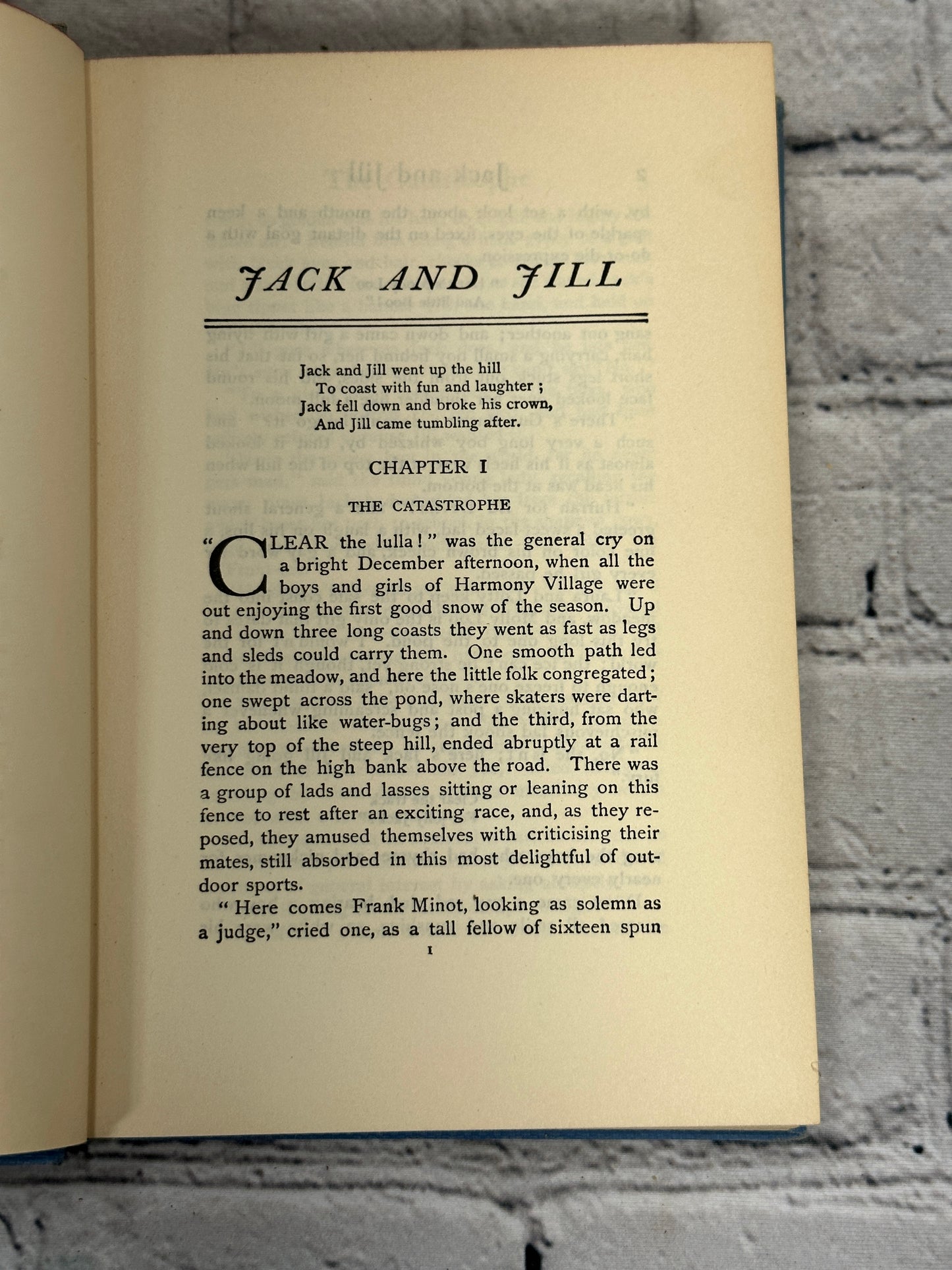 Jack and Jill by Louisa M. Alcott [1928 · Complete Authorized Edition]