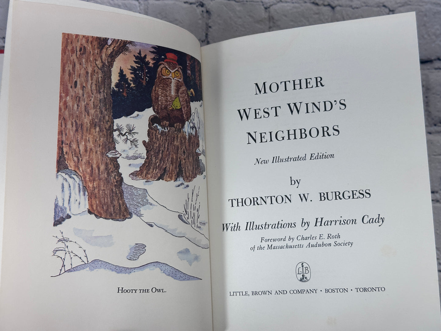 Mother West Wind's Neighbors By Thornton Burgess [1968]