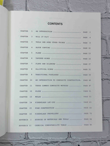 Master Modeling by Harry Higley, 1983 Harry B. Higley & Sons Paperback - contents