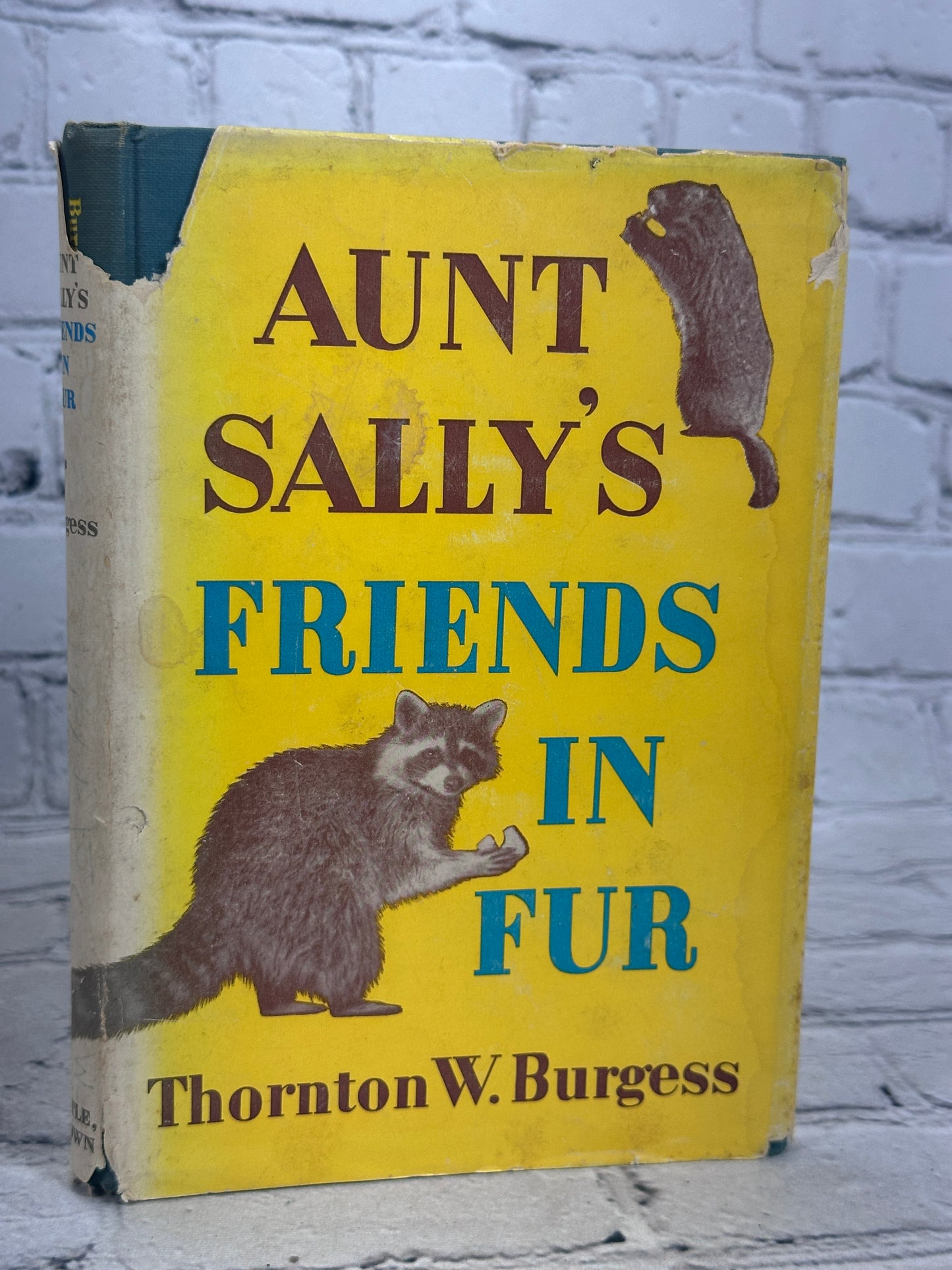 Aunt Sally’s Friends In Fur Thornton W. Burgess [1st Edition · 1955]