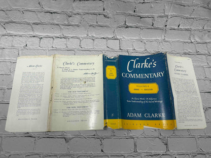 Clarke's Commentary: 6 Volume Set. The Holy Bible, New & Old Testament