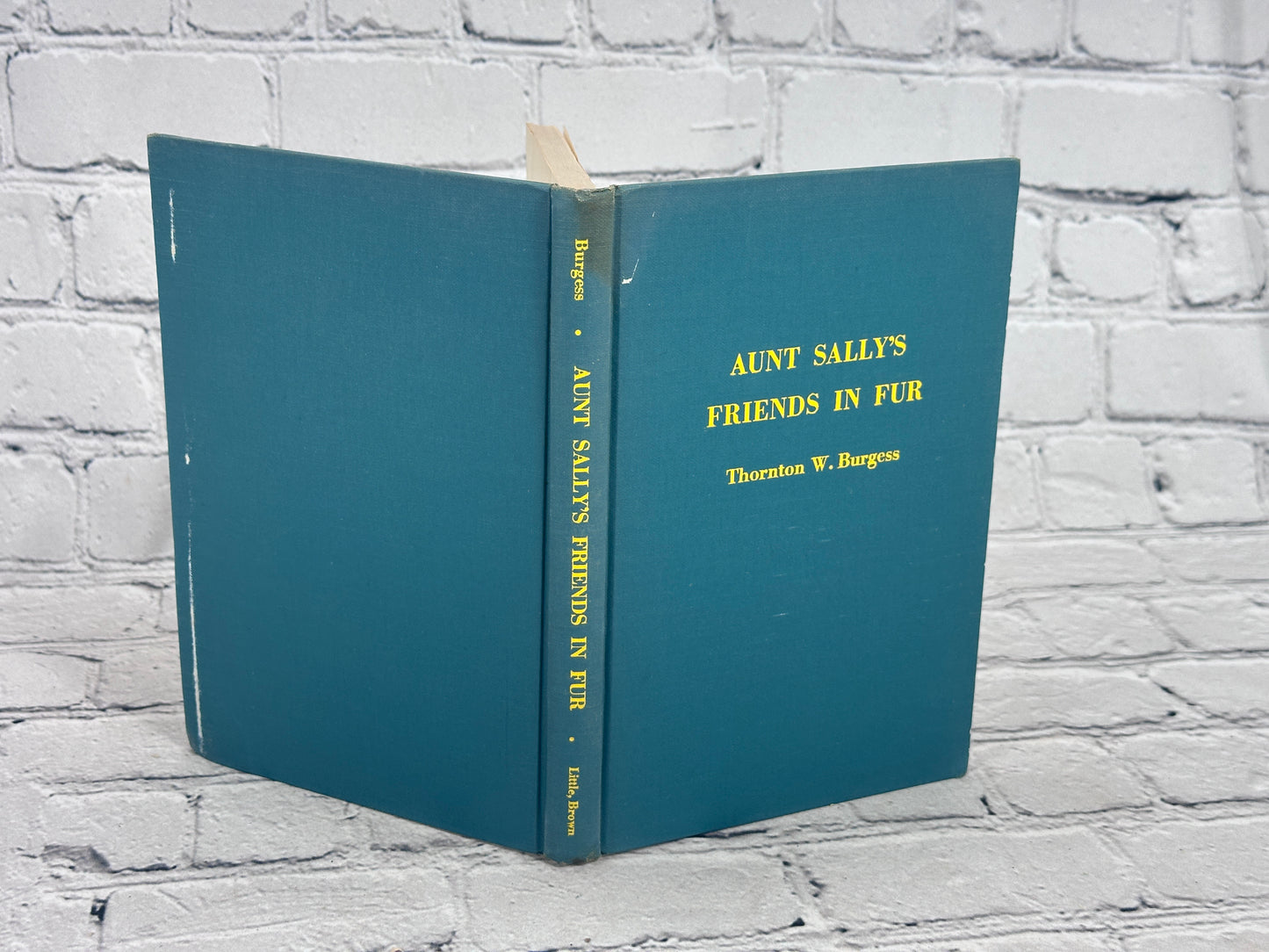 Aunt Sally’s Friends In Fur Thornton W. Burgess [1st Edition · 1955]