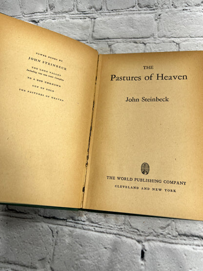 The Pastures of Heaven By John Steinbeck [Tower Books ·  1st Print · 1946]