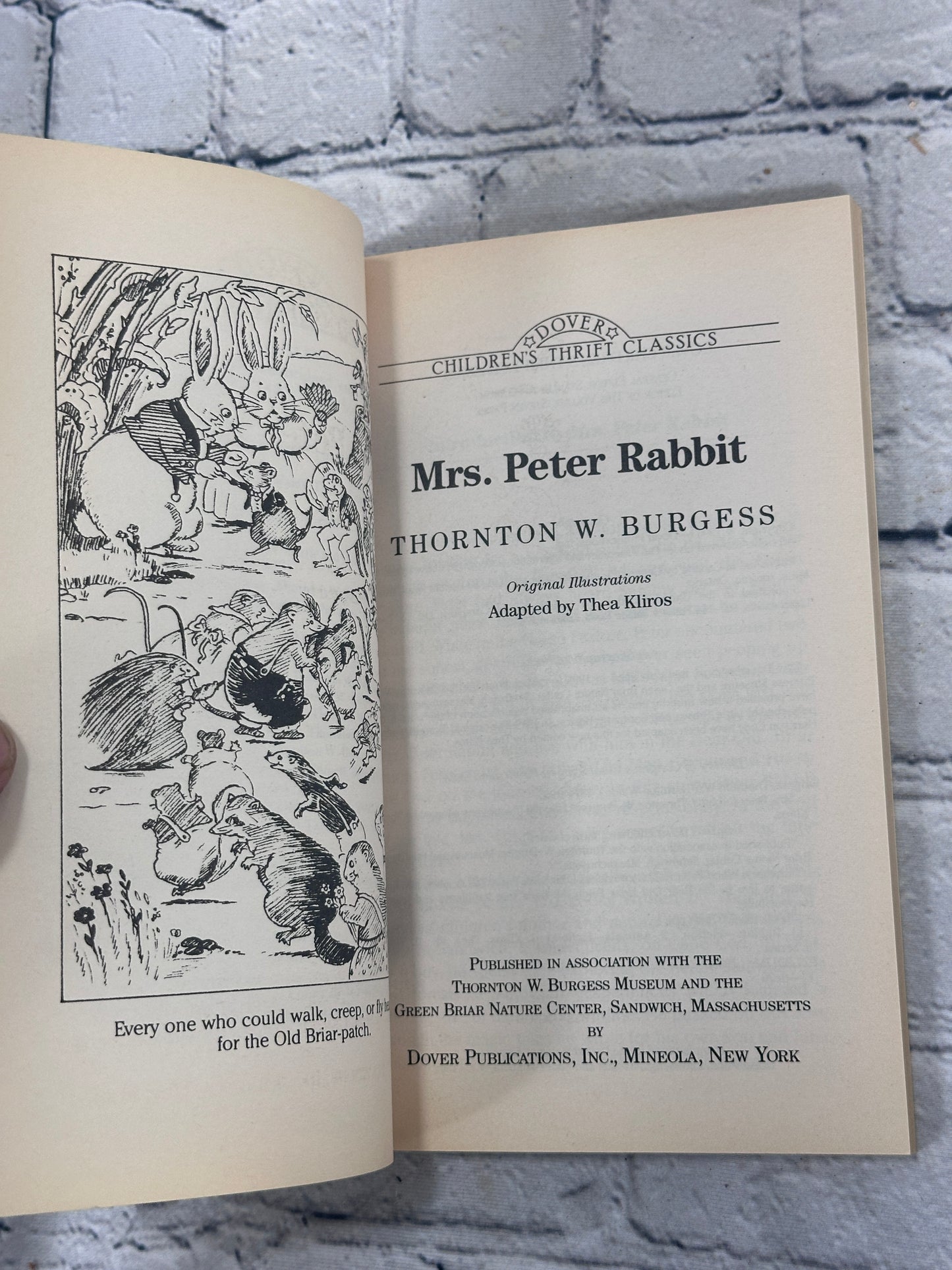 Mrs. Peter Rabbit by Thornton W. Burgess [Dover Children's Trift Classic · 1996]