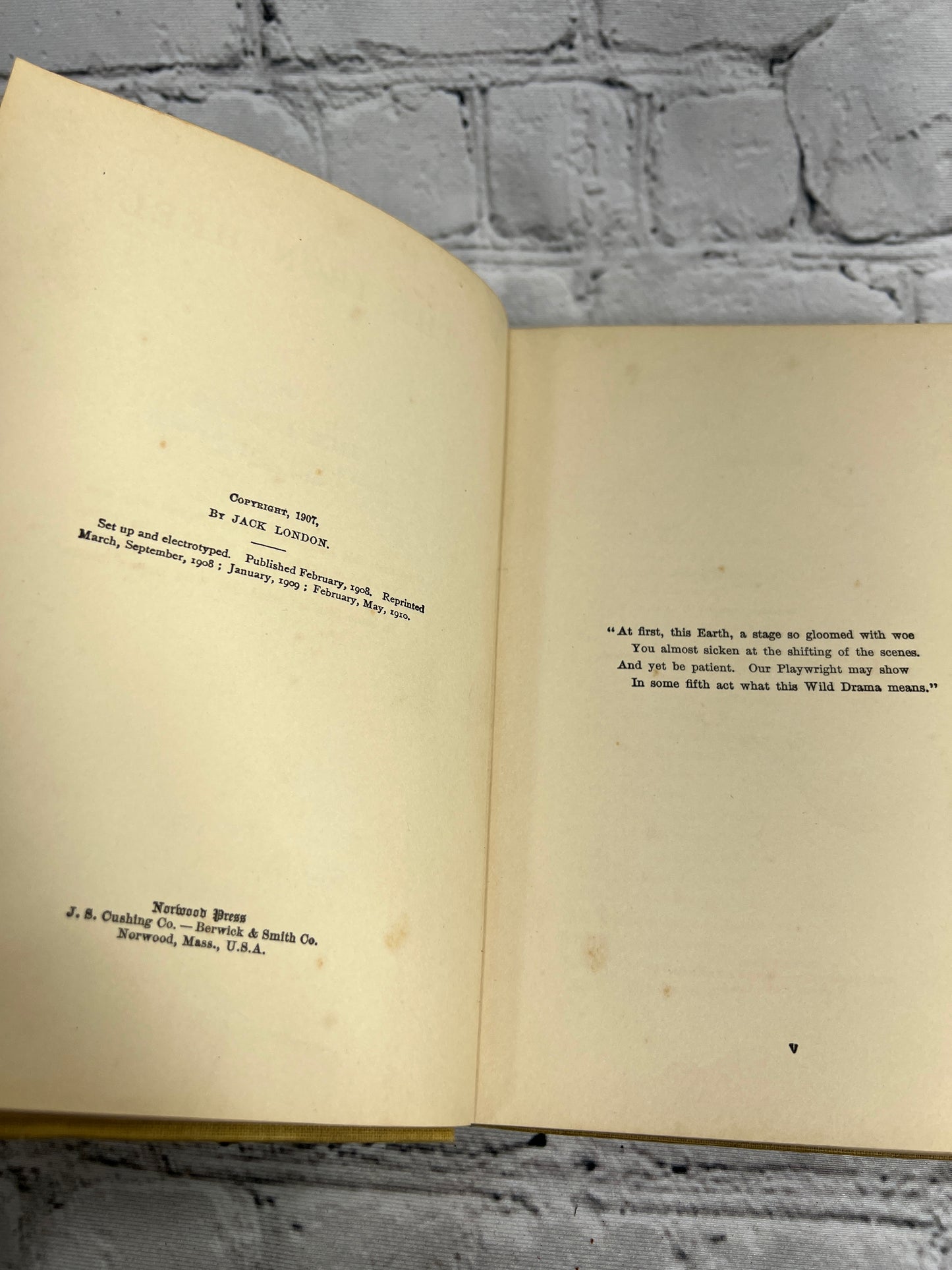 The Iron Heel by Jack London [Norwood Press · 1910]