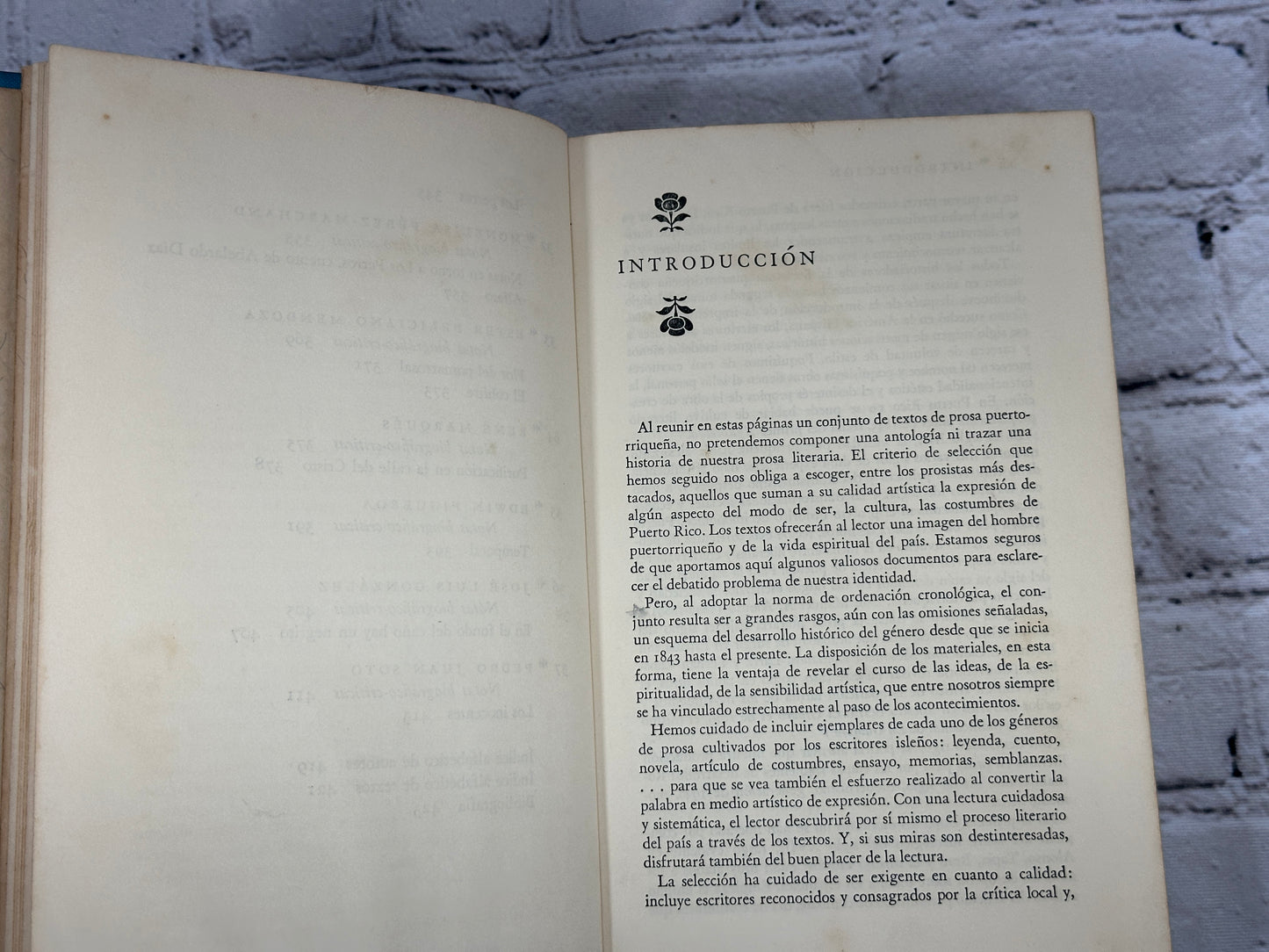 Lecturas Puertorriquenas: Prosa [Puertorican Readings: Prose · 1966]