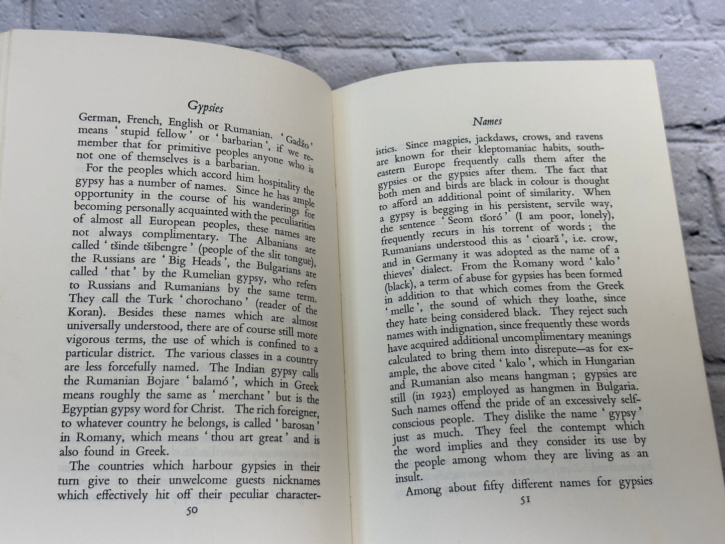 Gypsies: Their Life and Their Customs by Martin Block [1980]