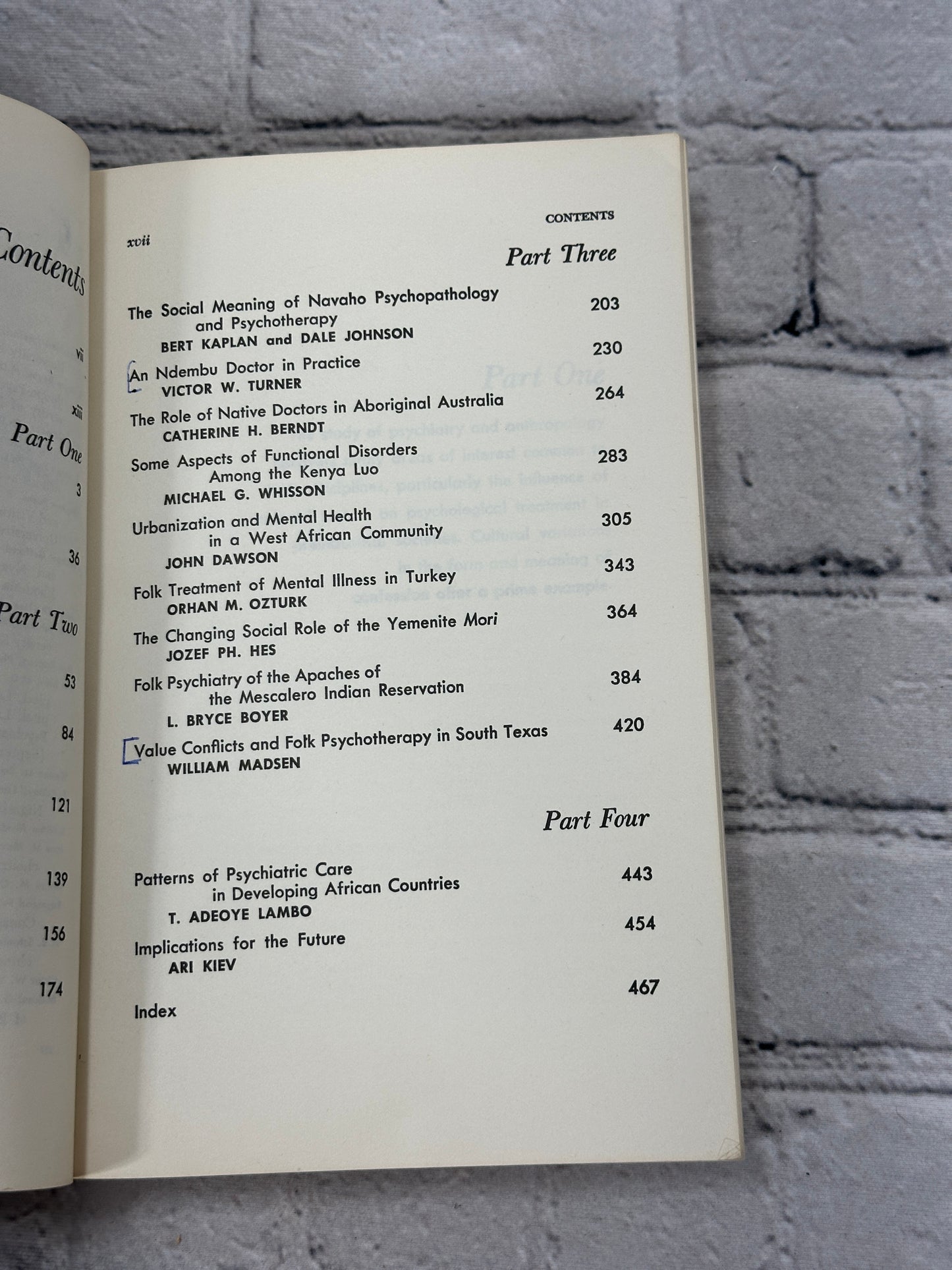 Magic, Faith, and Healing: Studies in Primitive Psychiatry..by Ari Kiev [1974]