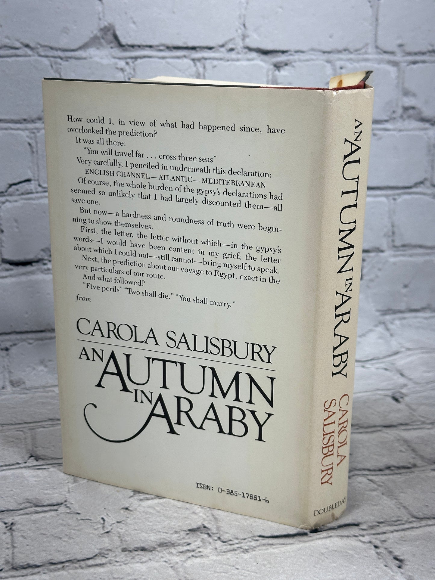 An Autumn in Araby by Carola Salisbury [1983 · First Edition]