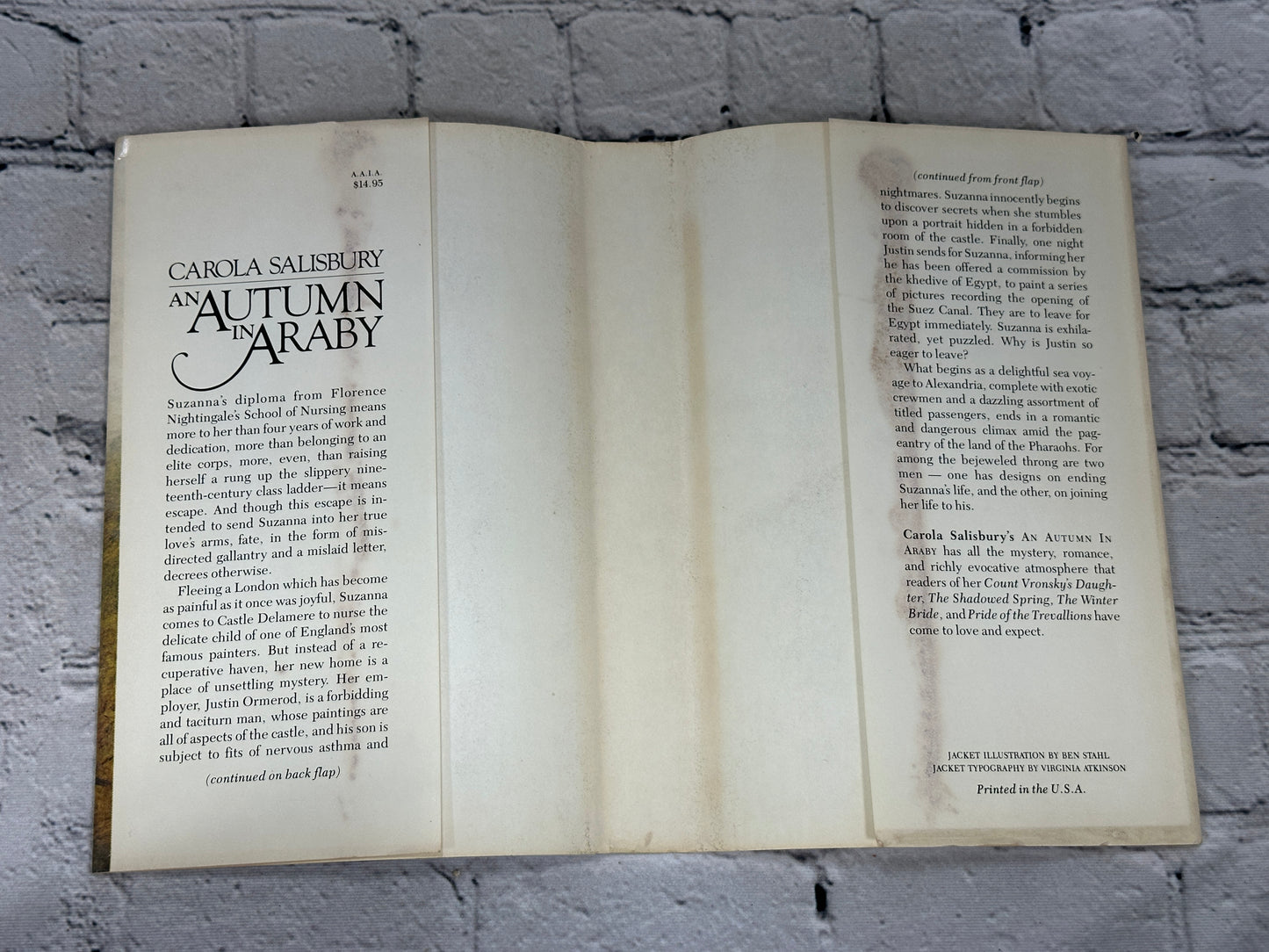 An Autumn in Araby by Carola Salisbury [1983 · First Edition]