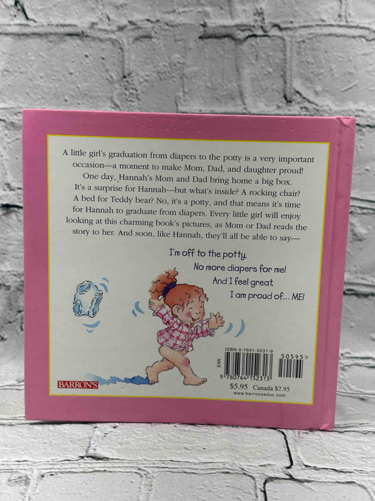 The Potty Book for Girls: Confidence-Building Potty Training Guide for Little Girls (Hannah & Henry Series)