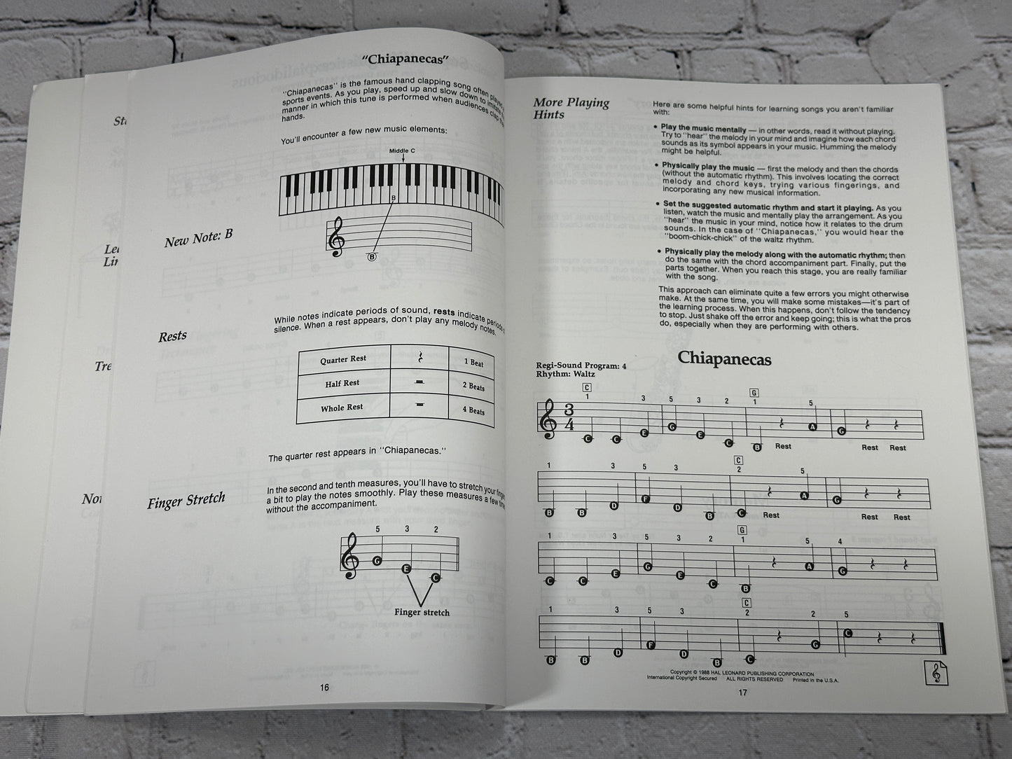 Instant Electronic Keyboard Book A/Book B/ Book B Supplement [3 Music Book Lot