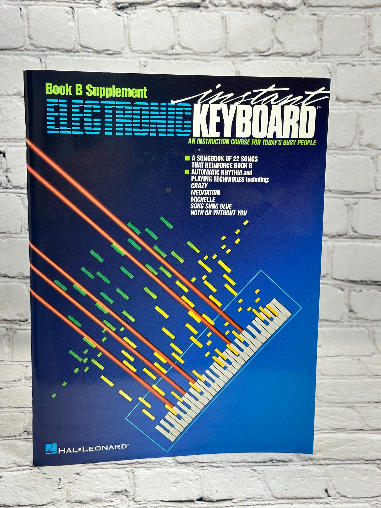 Instant Electronic Keyboard Book A/Book B/ Book B Supplement [3 Music Book Lot