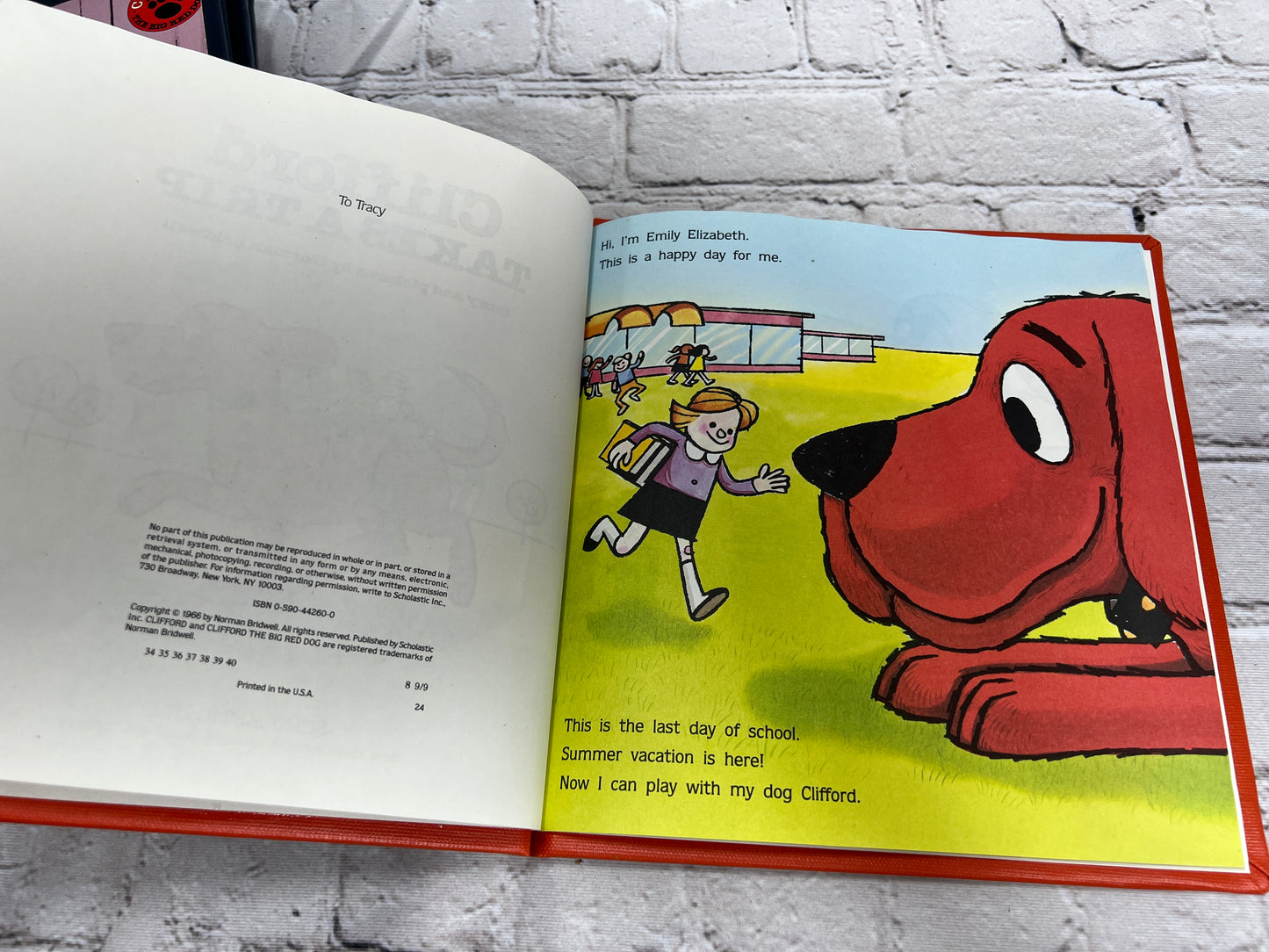 Clifford The Big Red Dog [7 Hardcover Book Lot · Everbind Books · 1960s-1990s]