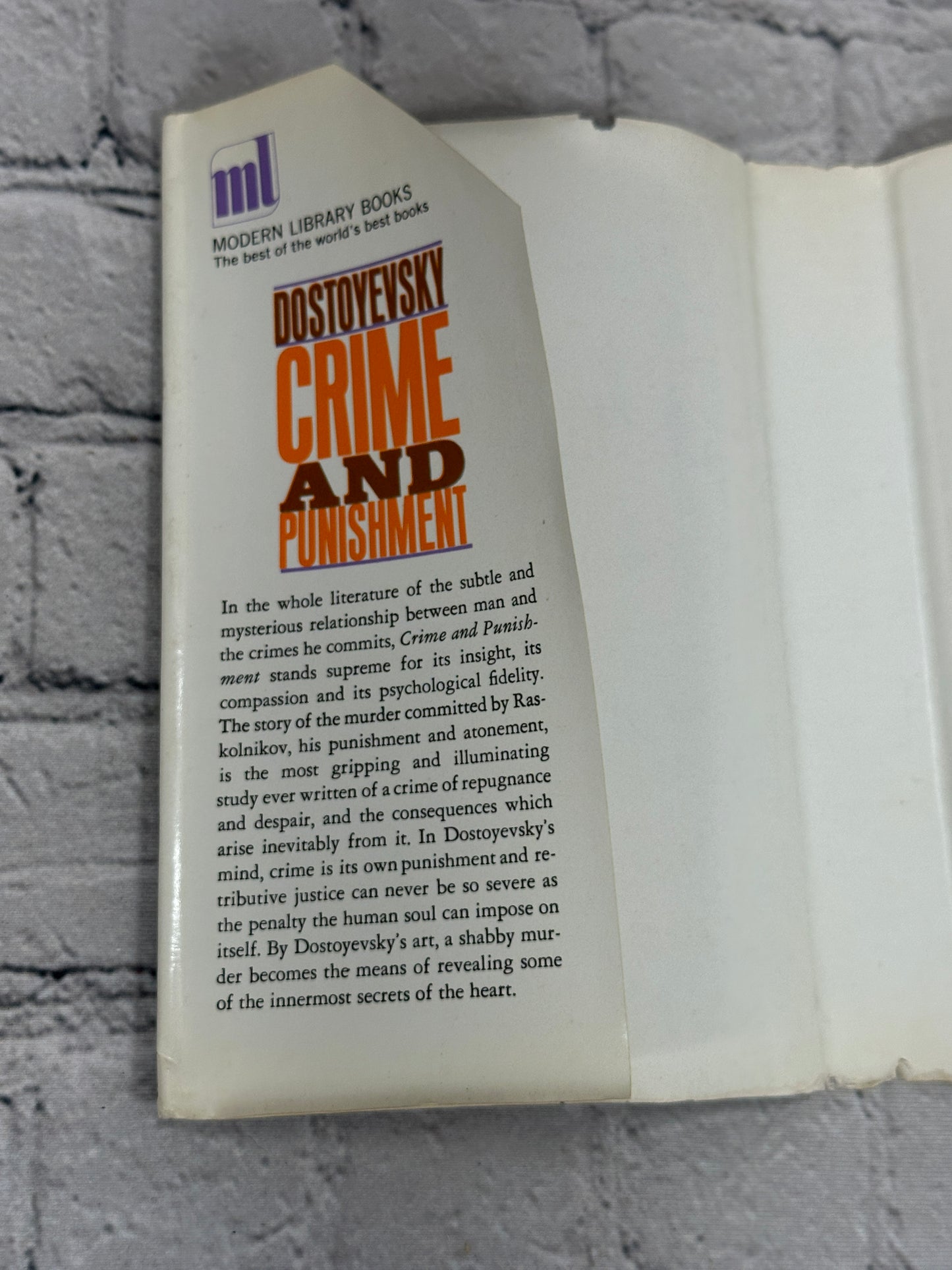 Crime & Punishment by Fyodor Dostoyevsky [1950 · Modern Library #199]
