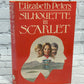 Silhouette in Scarlet by Elizabeth Peters [1983 · 1st Edition]