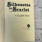 Silhouette in Scarlet by Elizabeth Peters [1983 · 1st Edition]