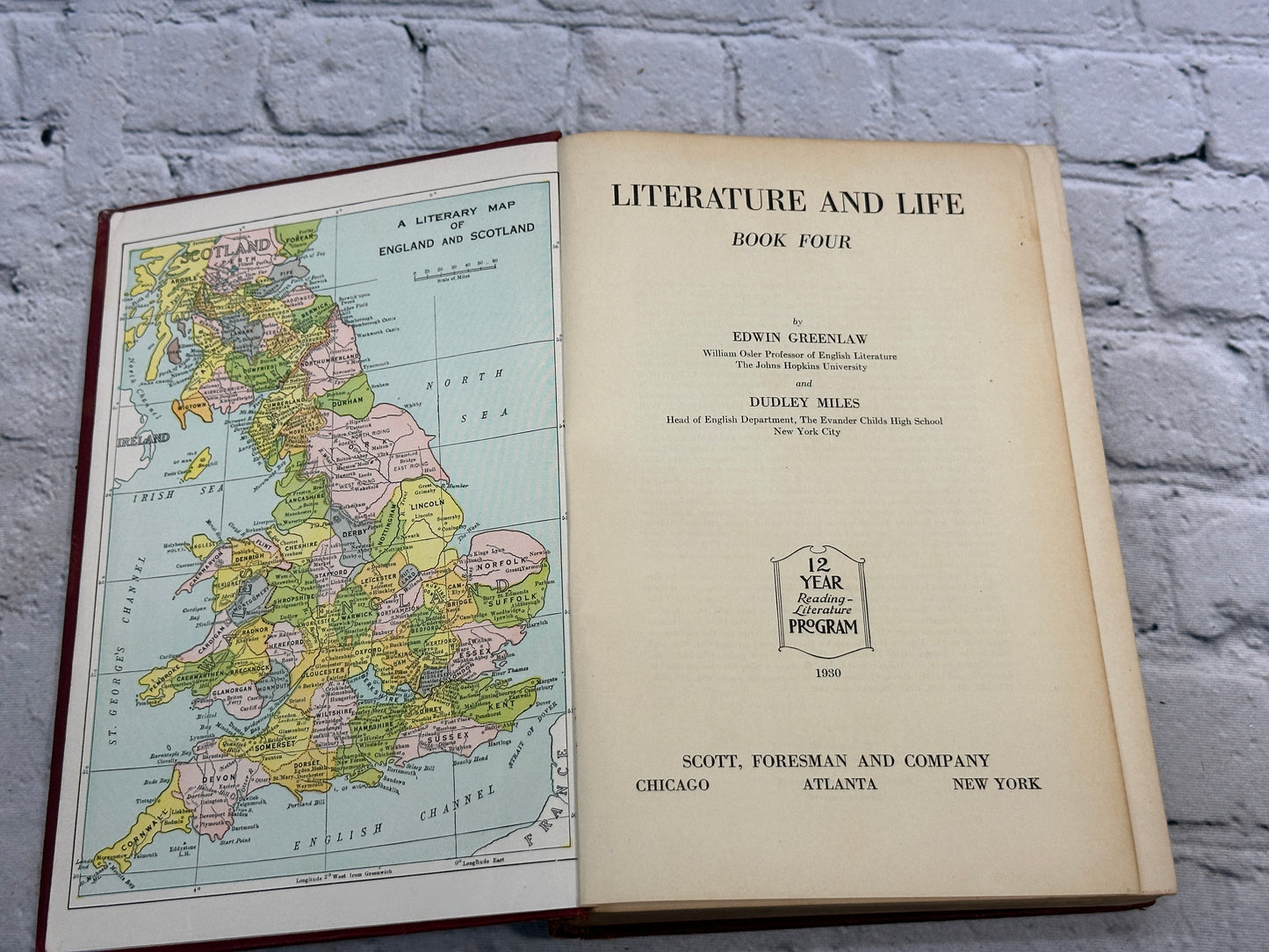 Literature and Life by Edwin Greenlaw & Dudley Miles [1927 · Vol 4]