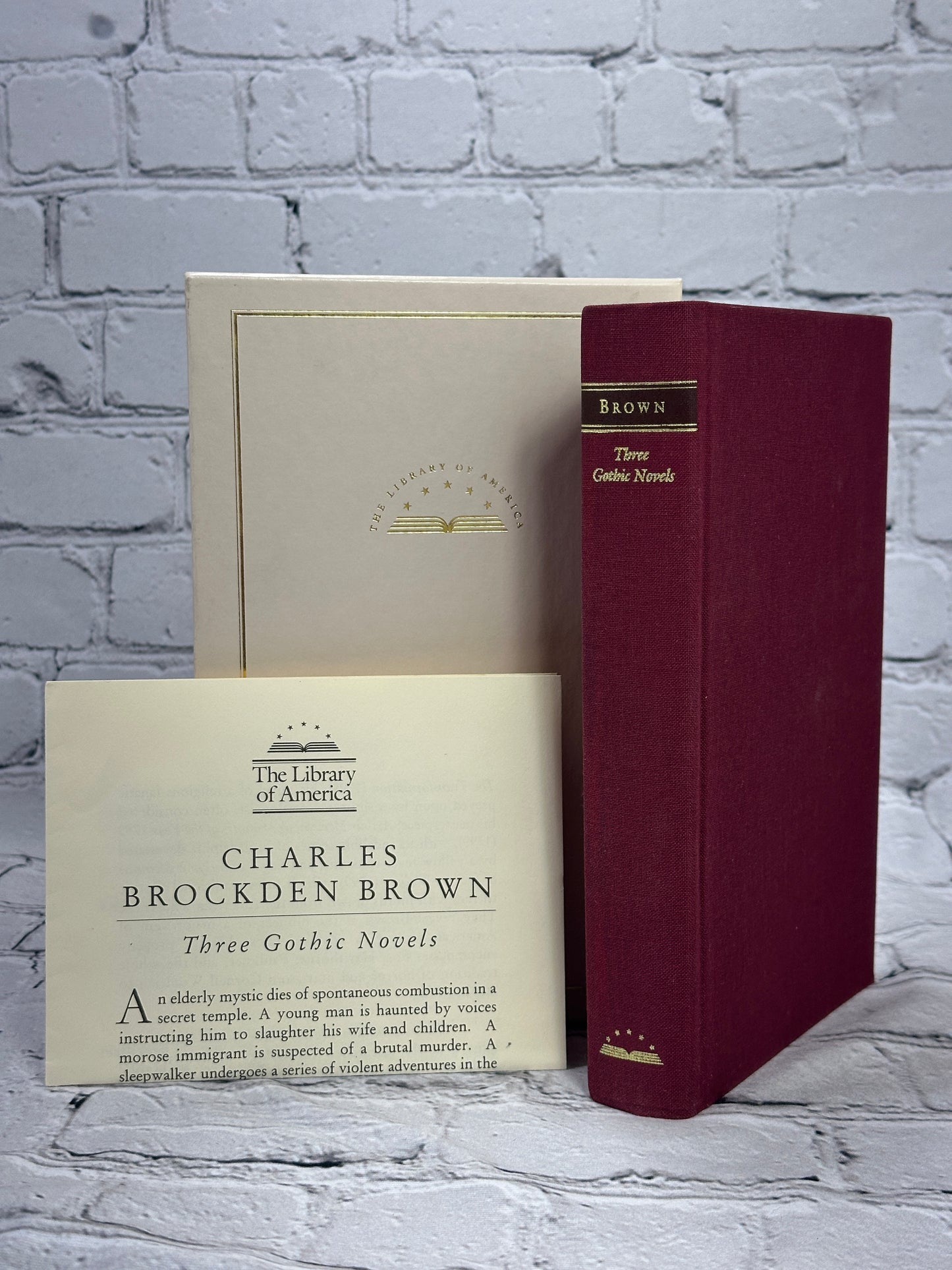 Charles Brockden Brown: Three Gothic Novels [Library of America]