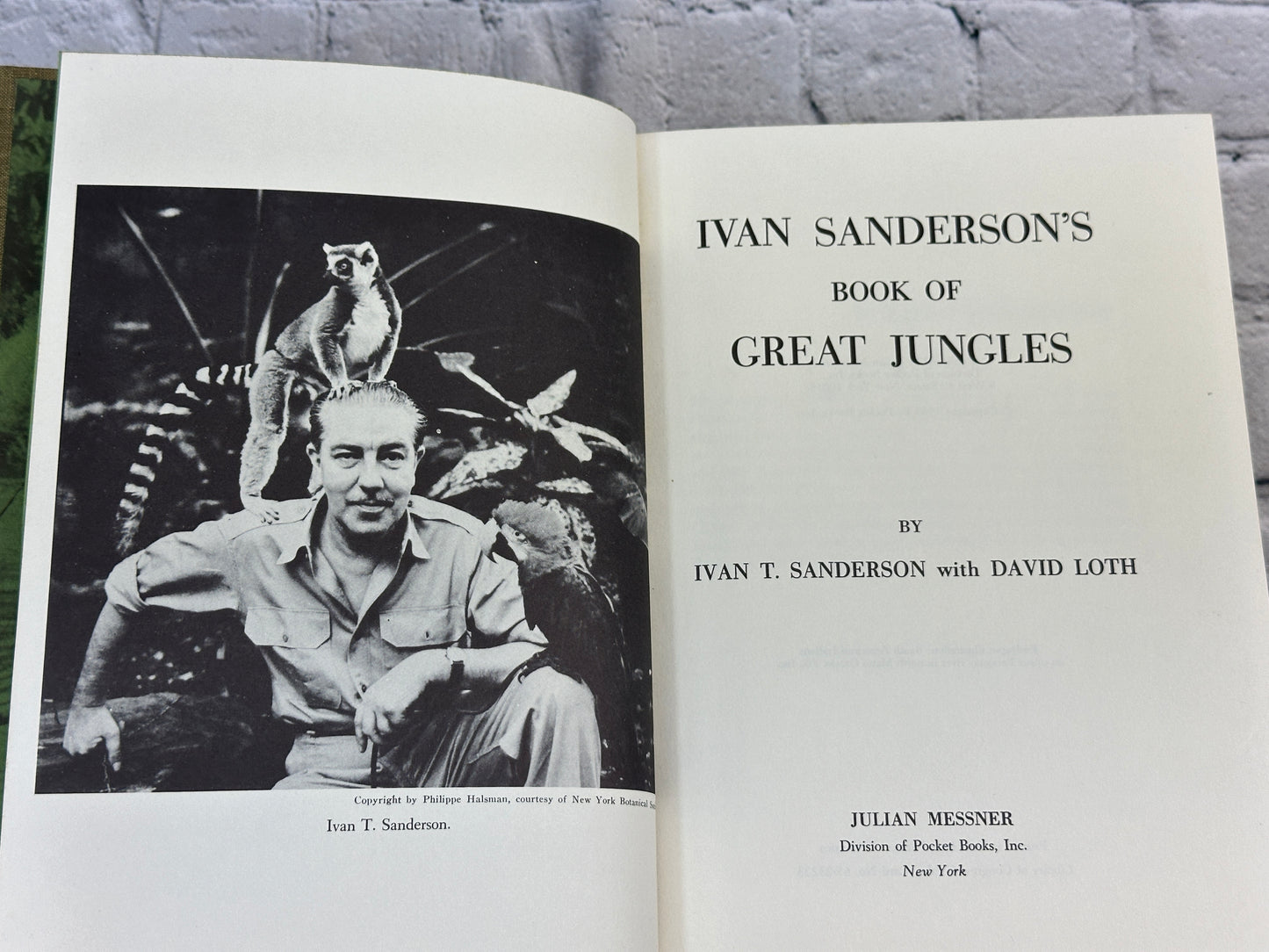 Book of Great Jungles by Ivan Sanderson [1965]