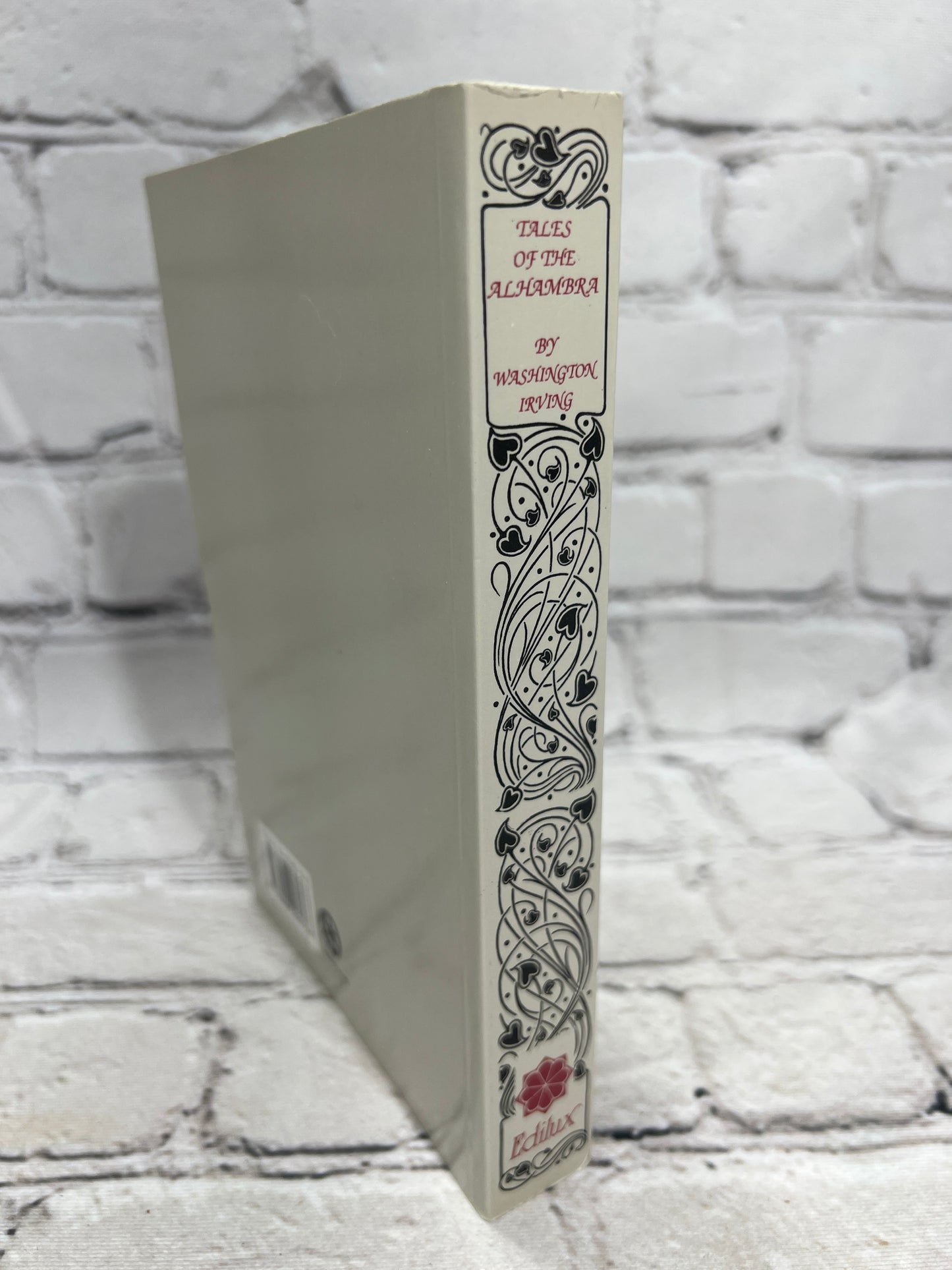 Tales of the Alhambra By Washington Irving [Edilux Edition]